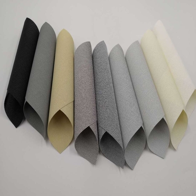 Platinum Sunscreen Roller Blinds Cloth Pull Down 700g/M2 NFPA701:2018