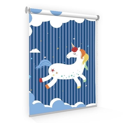 Customized 3D Printed Roller Blinds With 38mm Pole Rail 6Grade Fastness