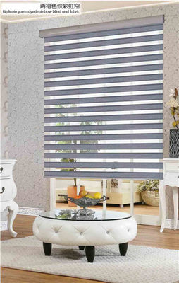 Yard-dyed rainbow blinds  fabric/ zebra blinds fabric/ Jacquard zebra fabric