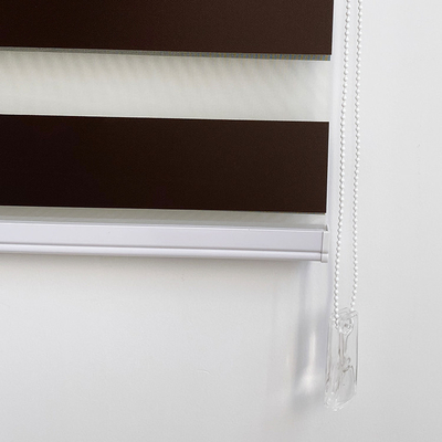 Indoor Window Zebra Roller Blinds Shades Anti UV Zebra Blinds