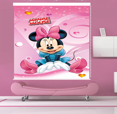 90 Inch Wide Horizontal Blinds Custom Printed Plain Pattern UV Proof