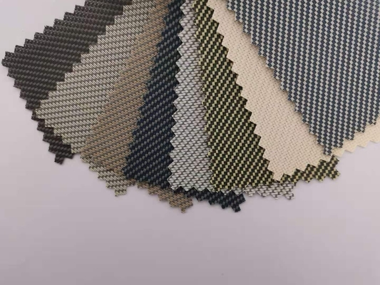 Outdoor Sunscreen Roller Blinds 30% Polyester 70% PVC Heat Block Out