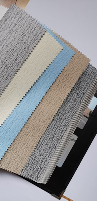 Built in Jacquard Roller Blinds , French Window Room Darkening Horizontal Blinds