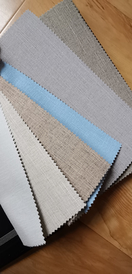 Built in Jacquard Roller Blinds , French Window Room Darkening Horizontal Blinds