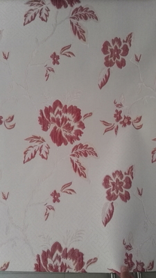 78 inch wide Jacquard Roller Blinds SGS Approved Flower Patterned