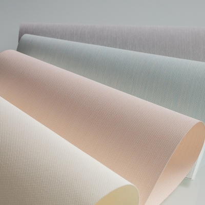 Foaming Full Blackout Roller Blind Fabric For Octagonal Window