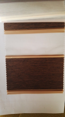 Multicolor Zebra Blinds Fabric , Slat Pattern Zebra Curtain Material