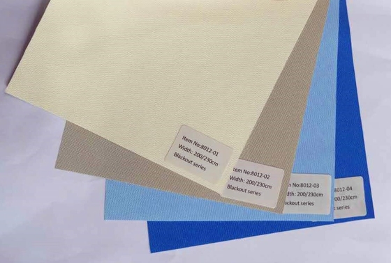 Horizontal Polyester Blind Fabric Sun Screen Fabric 2.3m Width Jacquard color