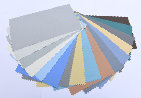ODM Polyester Window Blinds With Sheer Fabric jacquard Material