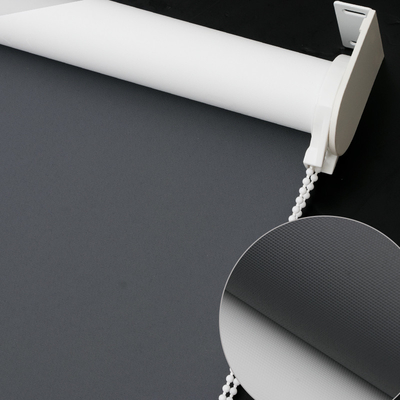 Jacquard Fabric Anti Oil Motorized Roller Shades For Large Windows