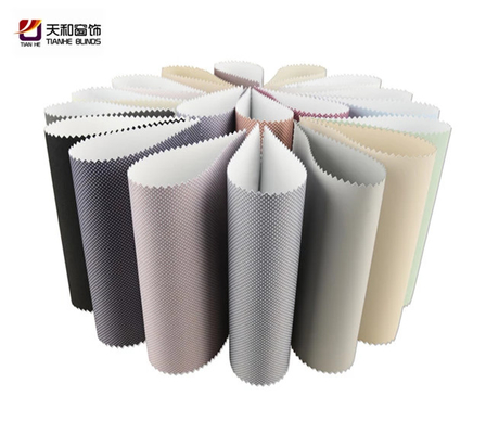 Unique Design Jacquard Roller Blinds Fabric Tianhe Blinds Blackout Sunshades