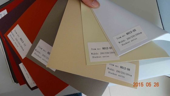 Blackout roller shades/roller shutters/blinds fabric