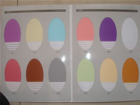 Plain zebra fabric/ zebra blinds fabric