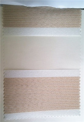 zebra roller curtain / zebra blinds fabric/ Jacquard zebra fabric 100% polyester zebra fabric white color black,red,blue