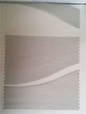 Carved zebra blinds fabric/rainbow blinds fabric /blackout zebra fabric