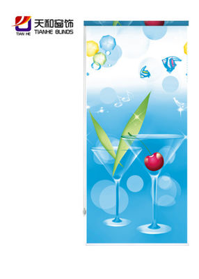 Digital printing roller blinds abd fabric,hot selling new design printed roller blinds New design for roller blinds