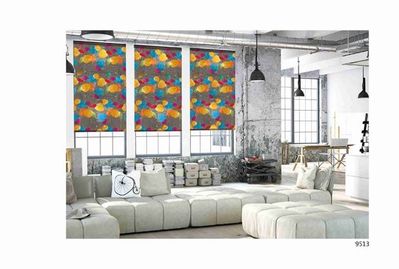Printed roller blinds, Digital printing roller blinds and fabric,3D printed roller blinds,zebra roller blinds for window