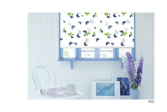 Digital printing roller blinds and fabric,living room india  style blackout roller blinds shades,flower printed  blinds