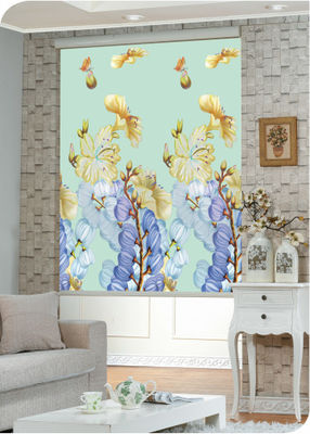 Digital printing roller blinds and fabric ,high quality printed blinds with latest design ,Modern design  printed blinds