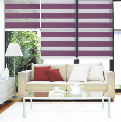 Roller blinds , Window blinds roller blinds fabric 100% polyester blackout  roller blinds fabric ready made roller zebra