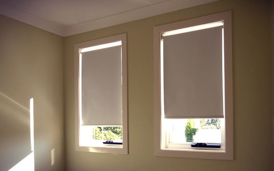 Roller blinds , Window blinds roller blinds fabric 100% polyester blackout  roller blinds fabric ready made roller zebra