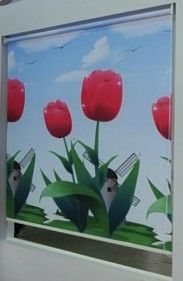 HOT sell high quality roller blinds polyester fabric window blinds fire resistance blackout roller blinds printed fabric