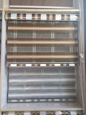 Zebra blinds fabric/Day and Night blinds/new design zebra blinds fabric,white color zebra blinds fabric,printed zebra