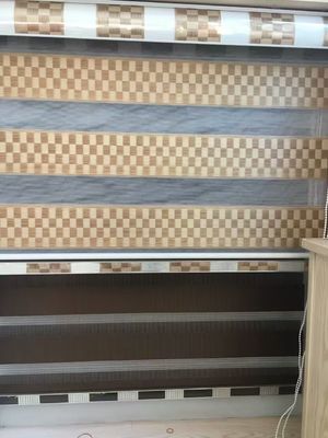 Zebra blinds fabric/Day and Night blinds/new design zebra blinds fabric,white color zebra blinds fabric,printed zebra