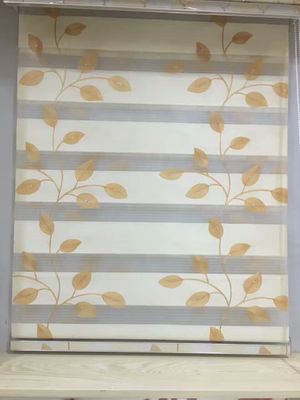 Zebra blinds fabric/Day and Night blinds/new design zebra blinds fabric,white color zebra blinds fabric,printed zebra