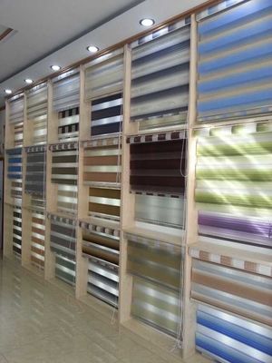 Printed Zebra blinds fabric/ wholesale zebra blinds fabric good price,white color zebra blind fabric,day and night  blin