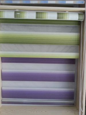 Printed Zebra blinds fabric/ wholesale zebra blinds fabric good price,white color zebra blind fabric,day and night  blin