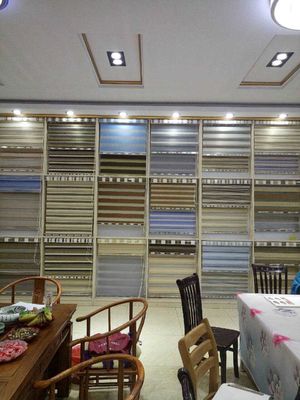 Factory Price night combi blind double roller shades blackout zebra blinds fabrics,digital printed roller blinds fabric