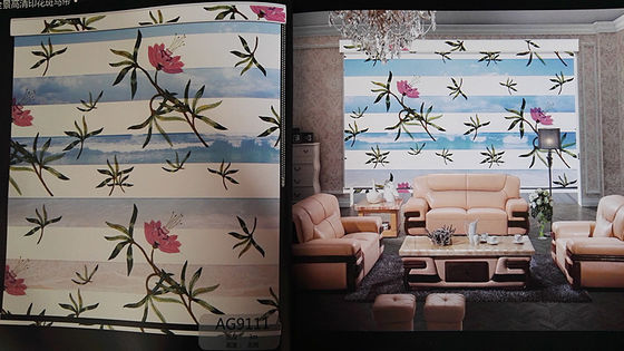 Printed zebra blinds fabric /Cartoon printed zebra blinds fabric /printed day and night fabric/zebra blinds fabric