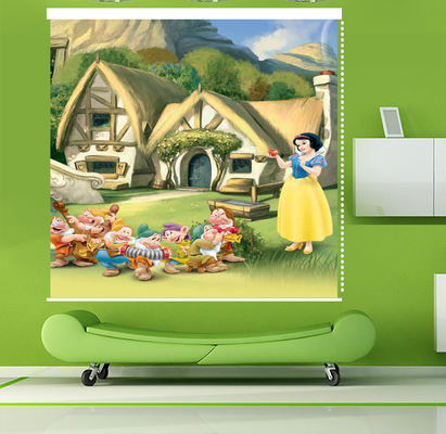 New design 3D printed window blinds for window decoration  100% polyester printed roller blinds fabric