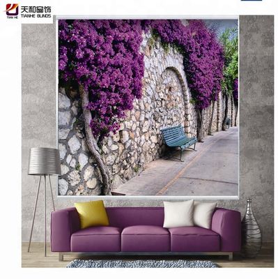 100% blackout custom printed blinds 3d printed roller blinds digital printing blinds shades manufacturer for Saudi Arabi