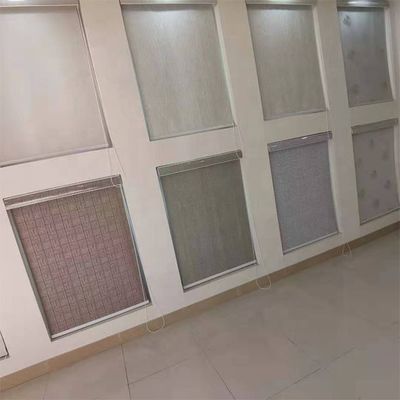 factory 100% blackout jacquard roller blinds fabric for window