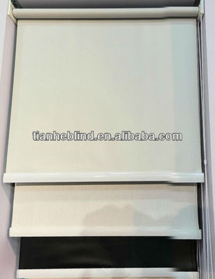 manual and electric fabric roll up blinds