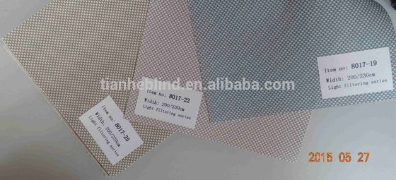 blackout polyester imitation sun screen fabric for blinds