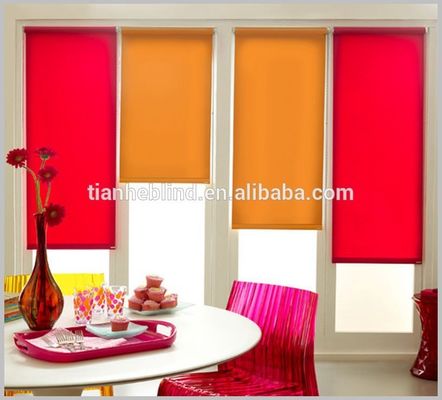 heat resistance sun shade electric roller blind fireproof waterproof roller blinds