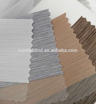 New Design Polyester Fabric 28mm Aluminum Tube Zebra Blinds/Double Layer Roller Blinds