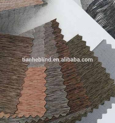 New Design Polyester Fabric 28mm Aluminum Tube Zebra Blinds/Double Layer Roller Blinds