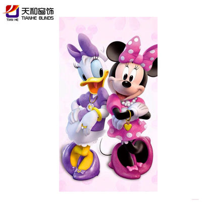 Customised roller personalized roller cartoon characters blind