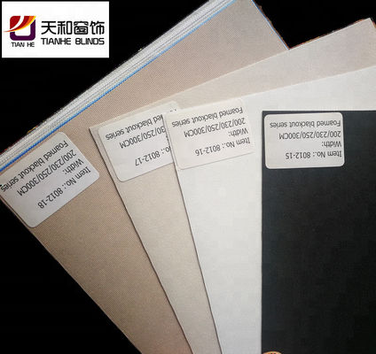 100% polyester custom blackout fabric for  roller blinds and fabric for roller shade and curtain manufacturer